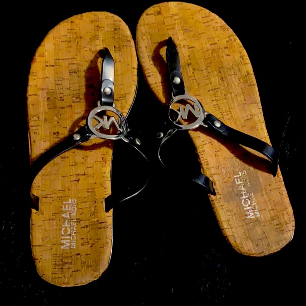 Black Michael Kors Sandals
